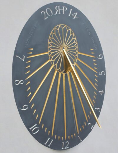 80th sundial by Mark Lennox-Boyd